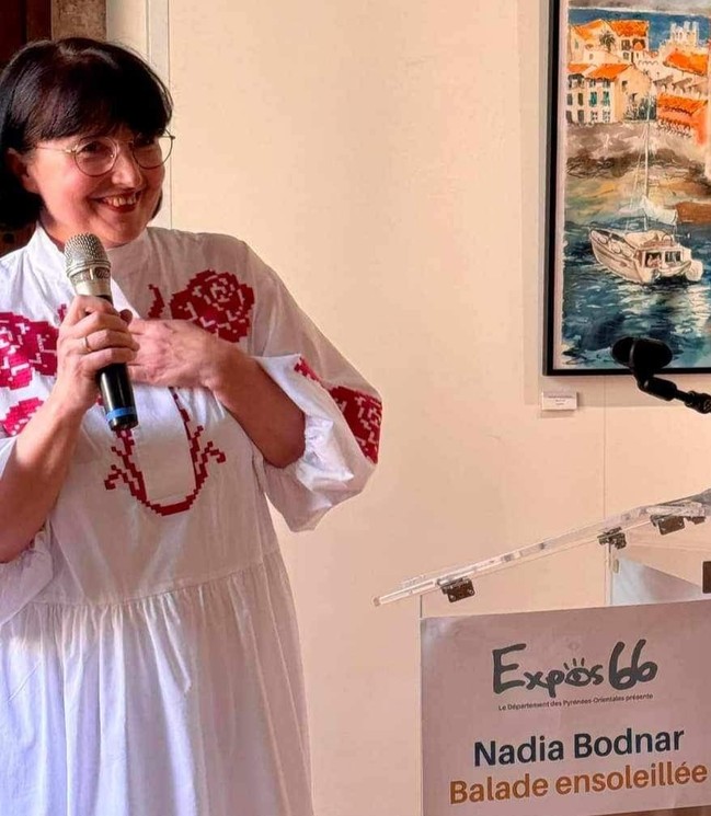 Nadia BODNAR en exposition &agrave; Baho