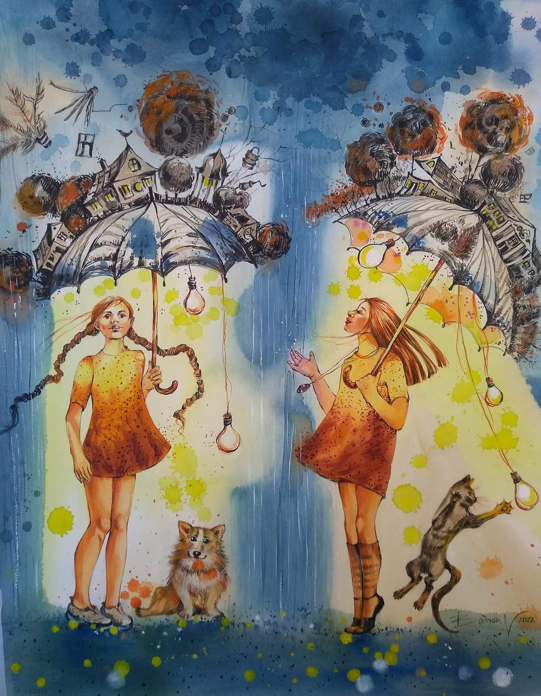 Illustration symbolique avec oiseau